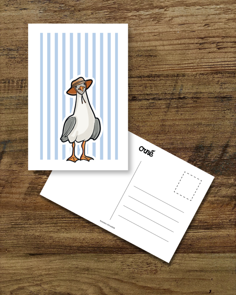 Carte postale MOUETTE