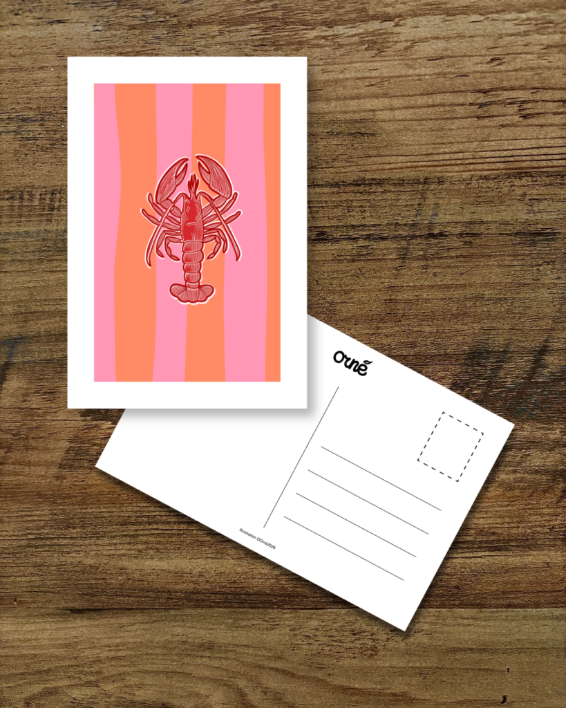 Carte postale HOMARD